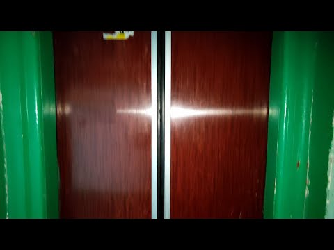 Видео: УШЁЛ В ИСТОРИЮ! Советский лифт МЛЗ 80-х годов с БЕЛЫМ купе и ВИШНЁВЫМИ створками