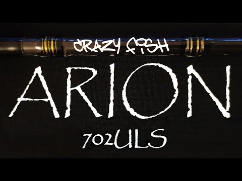 Видео: А ЭТО ТОЧНО ARION?! Обзор Спиннинга Crazy Fish Arion 702uls 0,7-5 g.