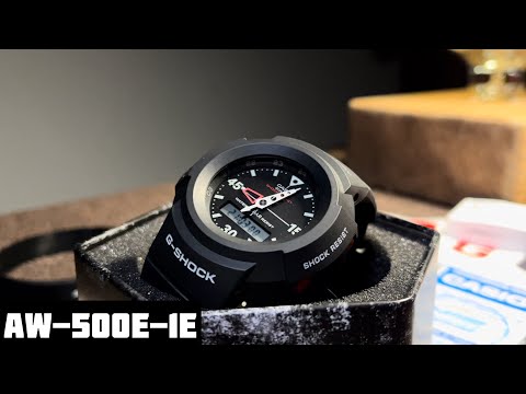 Видео: ОБЗОР CASIO G-SHOCK AW-500E-1E / ВОЗРОЖДЕНИЕ МОДЕЛИ AW-500