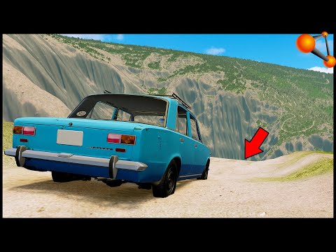 Видео: ОПАСНЫЙ СПУСК С ГОРЫ! Реально ВЫЖИТЬ? - BeamNg Drive