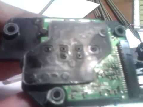 Видео: Как прочистить фильтр печатающей головки,принтера Epson TX650