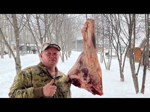 Видео: СОЧНОСТЬ ЭТОГО МЯСА ЗАШКАЛИВАЕТ! ГОВЯЖЬЯ НОГА В ЖЕЛУДКЕ ! ENG SUB #мясо #рецепт #говядина