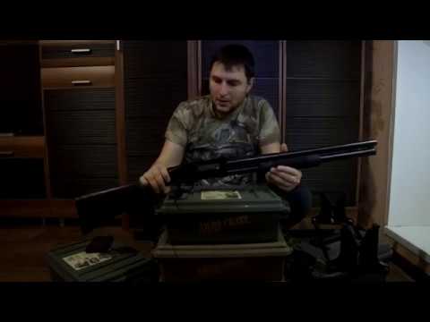 Видео: Обзор помпового ружья Mossberg ( Моссберг ) часть 1