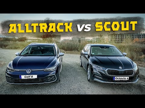 Видео: Схожі як дві краплі, але дуже різні - Golf 8 Alltrack і Octavia 4 Scout