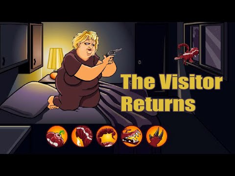 Видео: Посетитель возвращается. The Visitor Returns. Нападение на трейлер