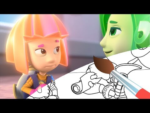 Видео: Все Серии - ФИКСИКИ - Сборник 3 Раскраски с Фиксиками - Funny Kids Cartoons