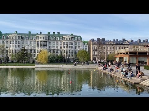Видео: Центр Казани, 1 мая 2025 г. Парк "Черное озеро" и экотропа Обитатели озера Кабан.