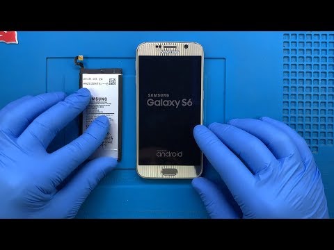 Видео: Замена батареи Samsung Galaxy S6