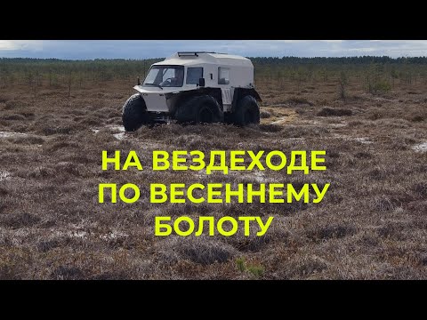 Видео: Наконец то на весеннее Болото на Вездеходе едем