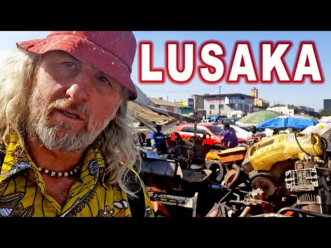 Видео: БЕЗУМНЫЙ АФРИКАНСКИЙ ГОРОД - Лусака - Замбия