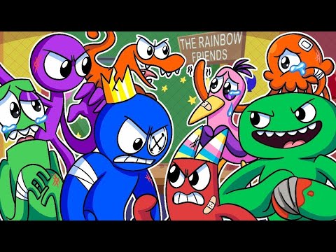 Видео: ФАНДОМНАЯ БИТВА В САДУ БАН БАНА! | Garten of Ban Ban/Rainbow Friends - Анимации на русском