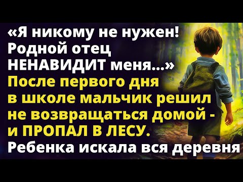 Видео: После первого дня в школе мальчик пропал в лесу. Его искала вся деревня Истории любви до слез