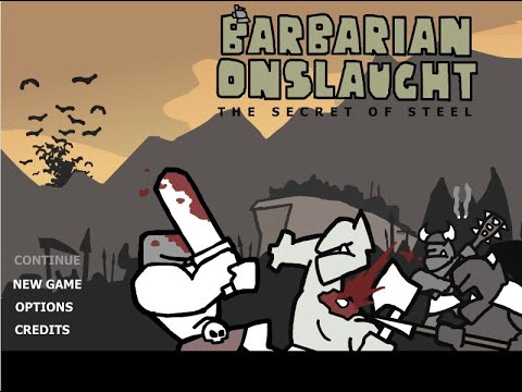 Видео: Опробуем №96   Barbarian Onslaught  The Secret of Steel