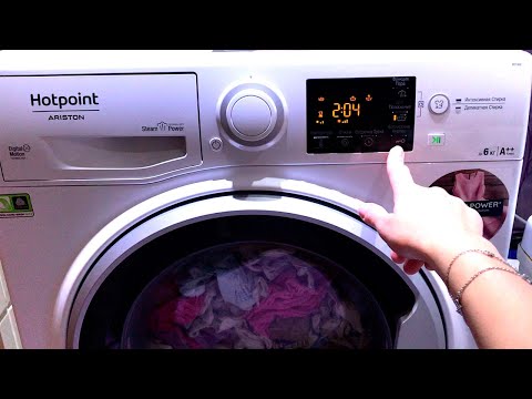 Видео: Стиральная машина Hotpoint-Ariston RST 602 ST S. Отзыв и обзор