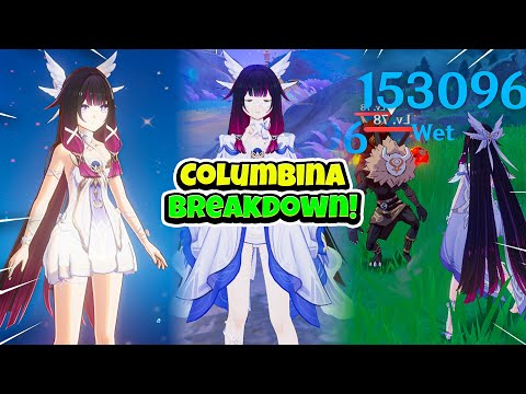 Видео: ВСЁ, ЧТО МЫ ЗНАЕМ О КОЛУМБИНЕ! Комплектация, навыки, дата выхода — Genshin Impact