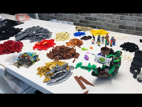 Видео: MarklegoboyVlogs #394 - Разбираем коробку с Лего (Часть 2)