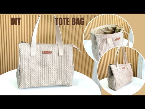 Видео: Как сделать открытую широкую большую сумку в домашних условиях