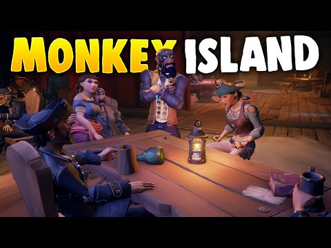 Видео: ЛЕГЕНДА ОБ ОСТРОВА ОБЕЗЬЯН! - Небылицы Sea of ​​Thieves