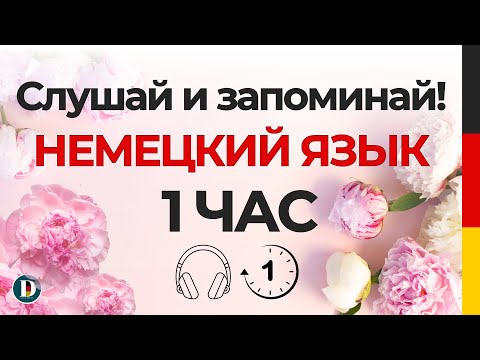 Видео: Медленная и простая немецкая разговорная практика — 1 час немецкий Doch.online