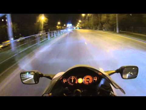 Видео: Первый выезд на Suzuki GSX1300R Hayabusa. Ощущения.