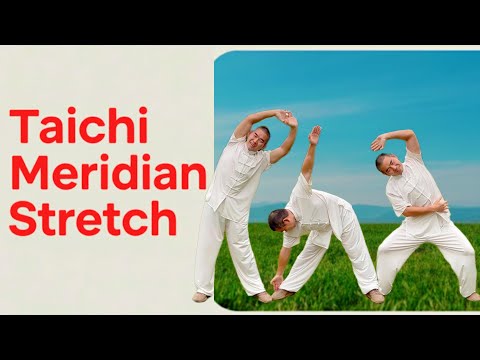 Видео: 8 лучших упражнений на растяжку меридианов Тайцзи для пожилых людей | Улучшение кровообращения и ...