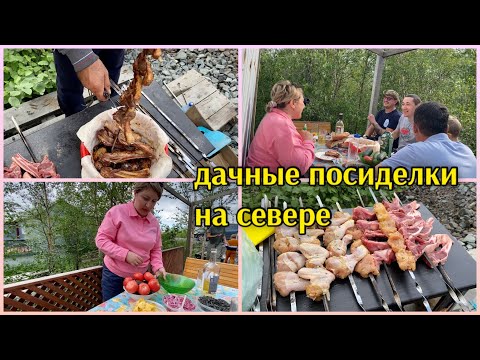 Видео: Норильск/Выходной за городом/Разнообразный шашлык/Что нового происходит на даче.