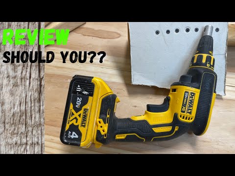 Видео: Обзор пистолета для гипсокартона DeWalt DCF620
