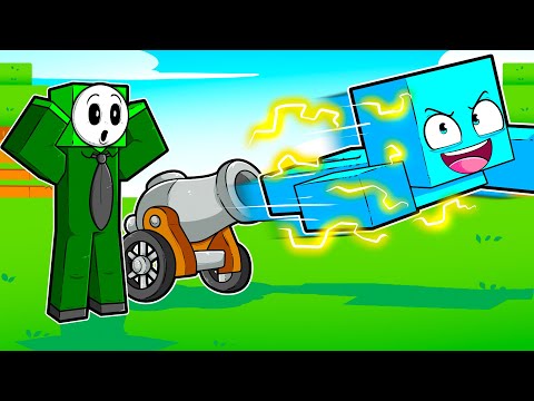 Видео: Брось ДРУГА в Minecraft!