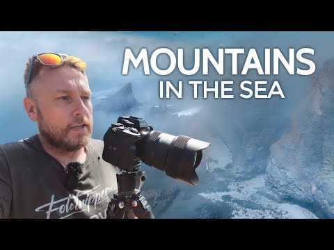 Видео: Фотосъемка морского пейзажа на краю 400-футовой скалы в Новой Шотландии