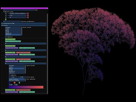 Видео: L-Systems Python PyGame практика