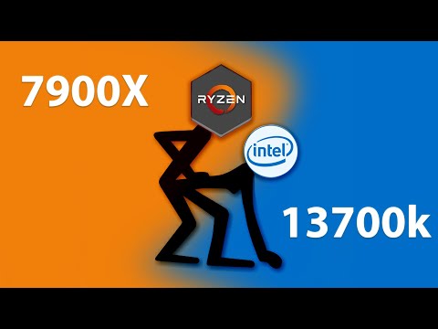 Видео: Почему AMD 7900х лучше Intel 13700k.