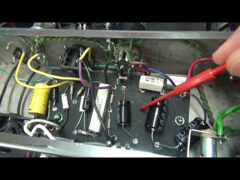 Видео: Как устранить шум лампового гитарного усилителя Fender Champ 5f2 от D-lab electronics