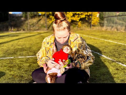 Видео: Анфиса принимает СОЛНЕЧНЫЕ ВАННЫ, а Финик стал взрослым и УБЕЖАЛ ОТ НАС!