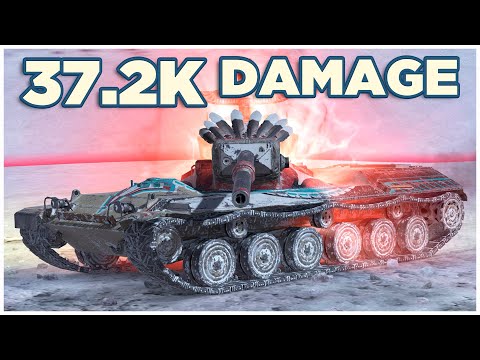 Видео: Concept 1B • 37.2К УРОНА • Big Boss WoT Blitz