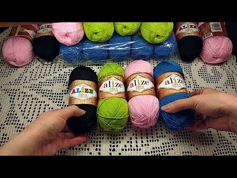 Видео: Покупки пряжи.Что начала вязать и что собираюсь.Что связала.