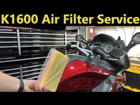 Видео: Как обслуживать воздушный фильтр BMW K1600