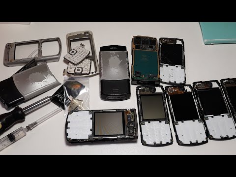 Видео: Как самому собрать мобильный телефон. Restoration old phone. Оживляем труп Nokia N70. part 2