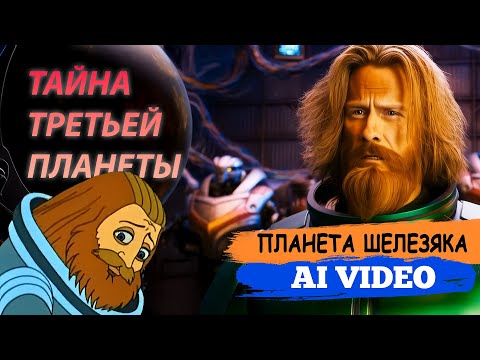 Видео: Планета Шелезяка | AI-версия из "Тайны третьей планеты"