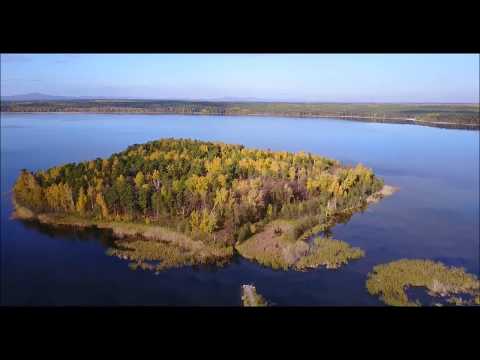 Видео: озеро Акакуль с высоты.Южный Урал. дрон DJI Mavic Pro