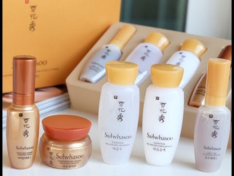 Видео: Уход за лицом 40+. Корейский люкс Sulwhasoo.