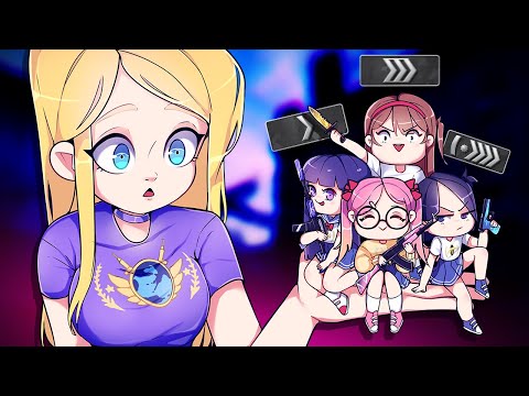 Видео: МОЯ КОМАНДА ДЕВУШЕК В CS:GO