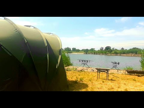 Видео: Охота за Карпом Амуром и Толстолобом. Рыбалка с Ночёвкой