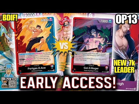 Видео: Эйс против Роджера! РАННИЙ ДОСТУП к НОВЫМ металидерам OP13!