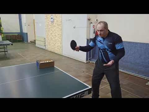 Видео: НАСТОЛЬНЫЙ ТЕННИС С НУЛЯ. Урок 6. Накат слева