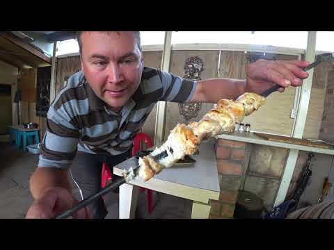 Видео: ШАШЛЫК ИЗ ЩУКИ. ОТДЫХ НА ДАЧЕ.