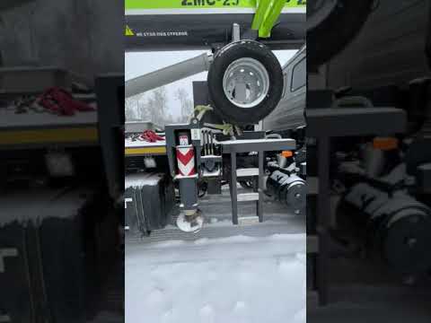 Видео: #проМазЗумлион ч.1  Автокран Зумлион-МАЗ ZMC-1C грузоподъемность 25т, стрела 32,5м