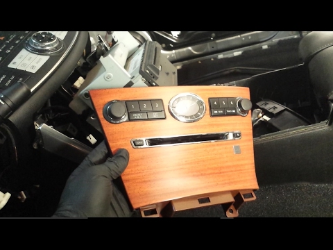 Видео: Снять магнитолу/аудиосистему - Infiniti M45 M35