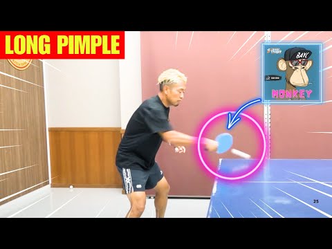 Видео: Основной навык длинных шипов: короткий блок против непрерывных атак [Настольный теннис]