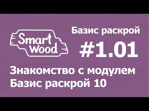 Видео: Базис Раскрой (Урок №1-01). Знакомство с модулем.