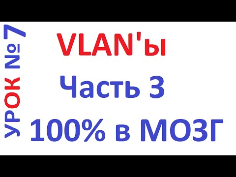 Видео: Как работают VLAN 802.1Q. Фреймы, теги, порты.